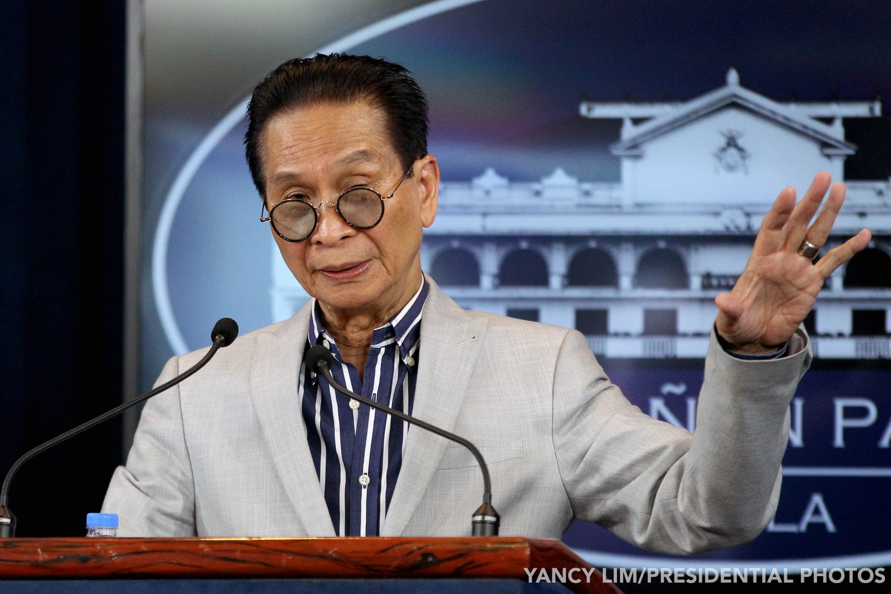 Chief Presidential Legal Counsel Salvador Panelo on Bishop Pabillo's  remarks | PTV News